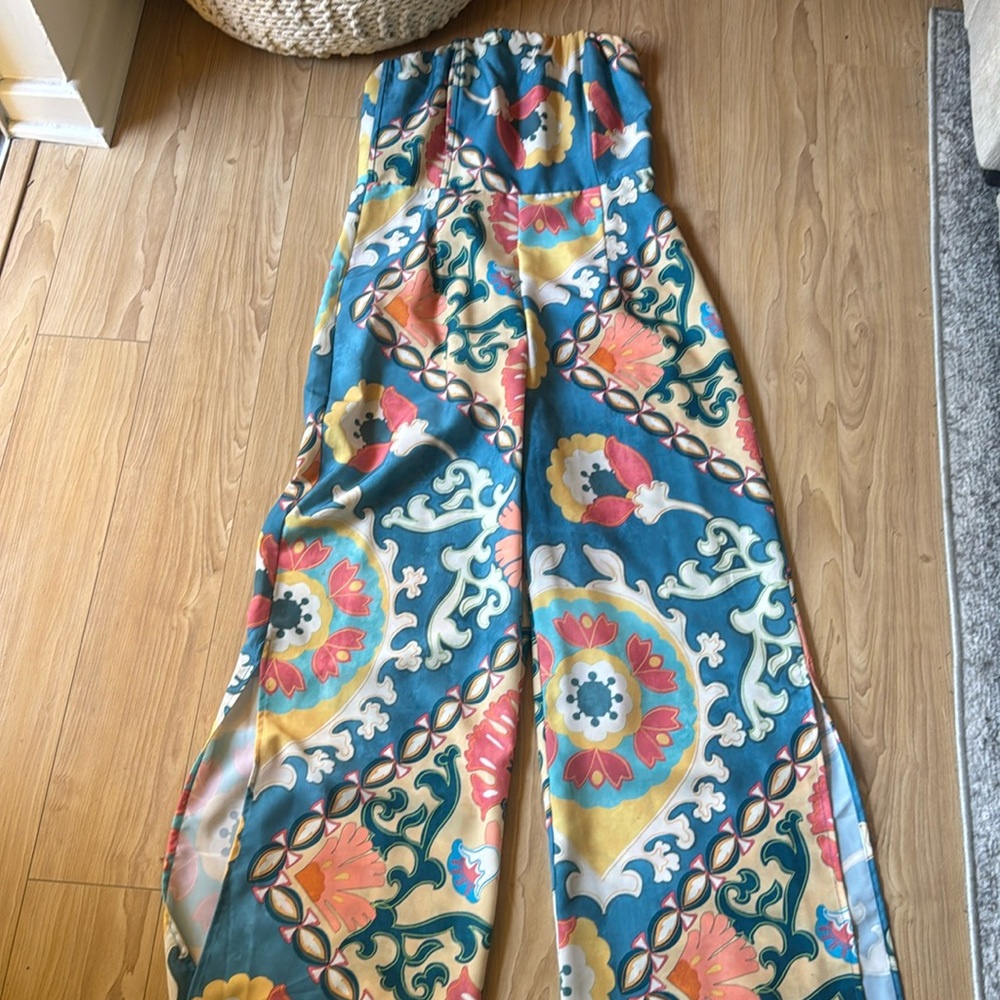 SUR LA COTE PRINTED JUMPSUIT